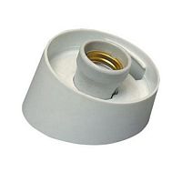 Основание скос под плафон Элетех НББ 64-60 220В Е27 60Вт Белый 55х95мм фото Основание скос под плафон Элетех НББ 64-60 220В Е27 60Вт Белый 55х95мм картинка